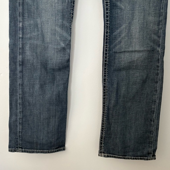 Silver ZAC SJC Medium Wash Jeans Men’s Size 30/32 - Picture 5 of 9